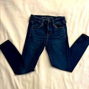 American Eagle Outfitters Blue Skinny Fit Jeans